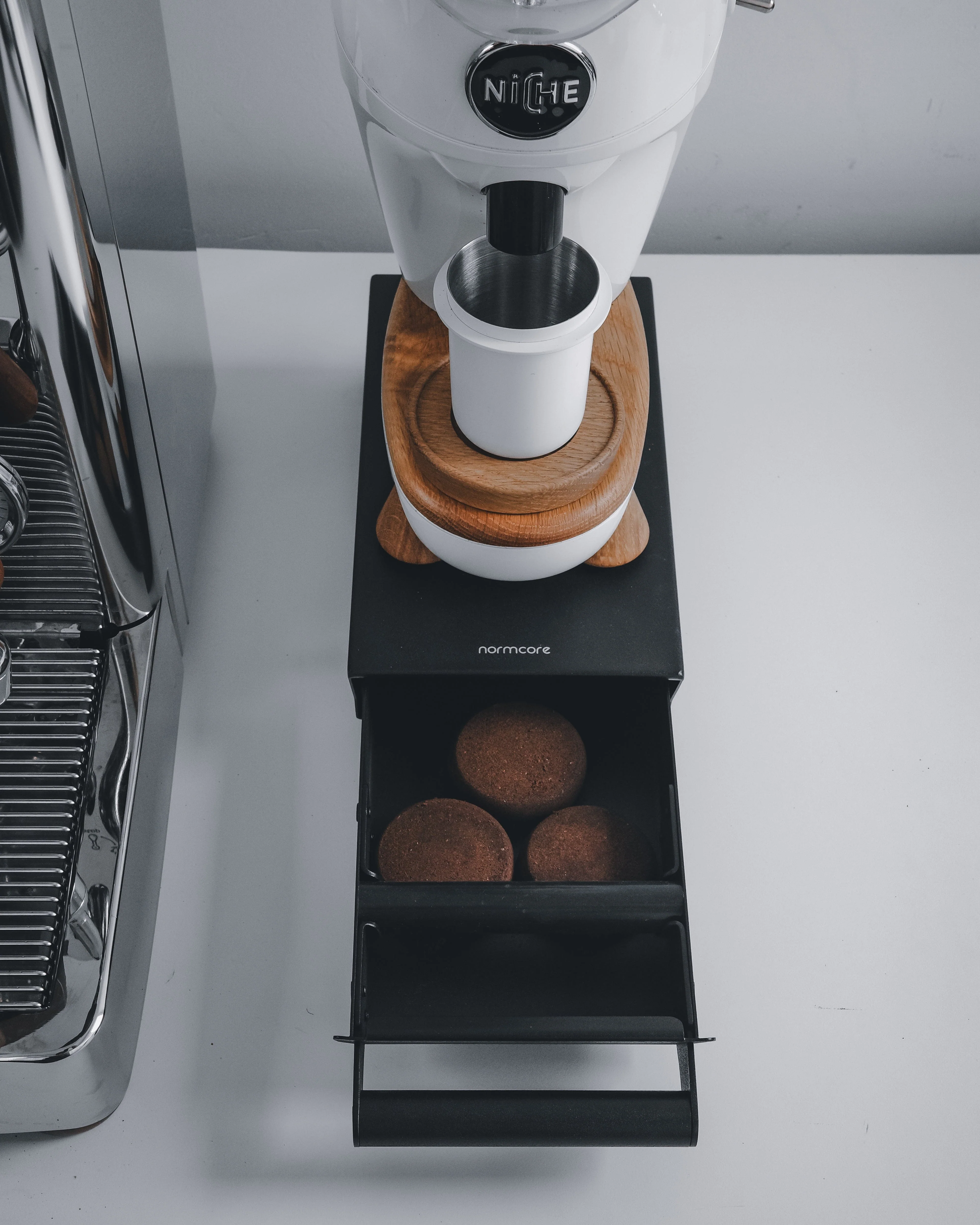 Normcore Espresso Knock Box Drawer – Heavy-Duty 304 Stainless Steel - Image 9