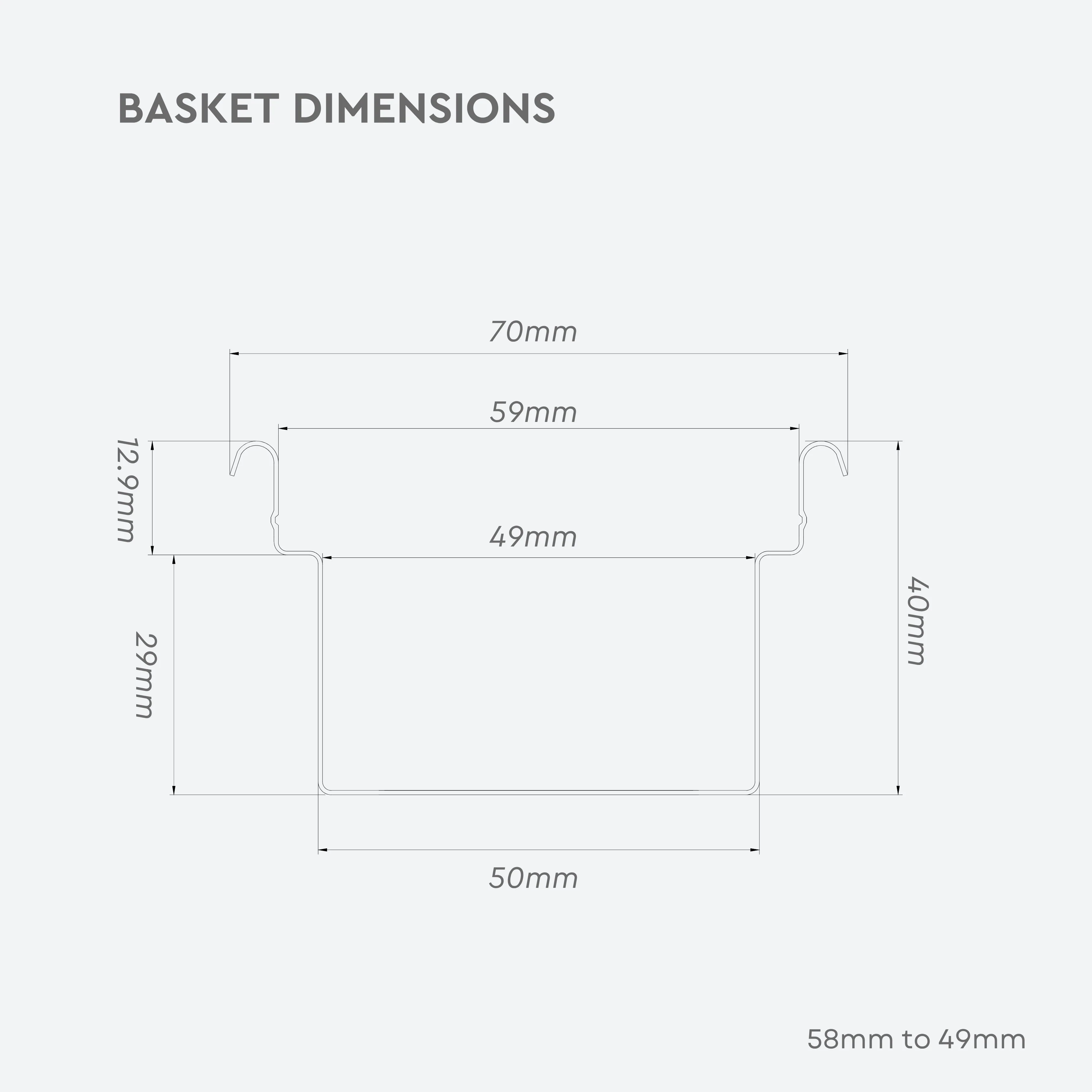 Normcore Step-Down Basket - Optional Accessories - Image 3