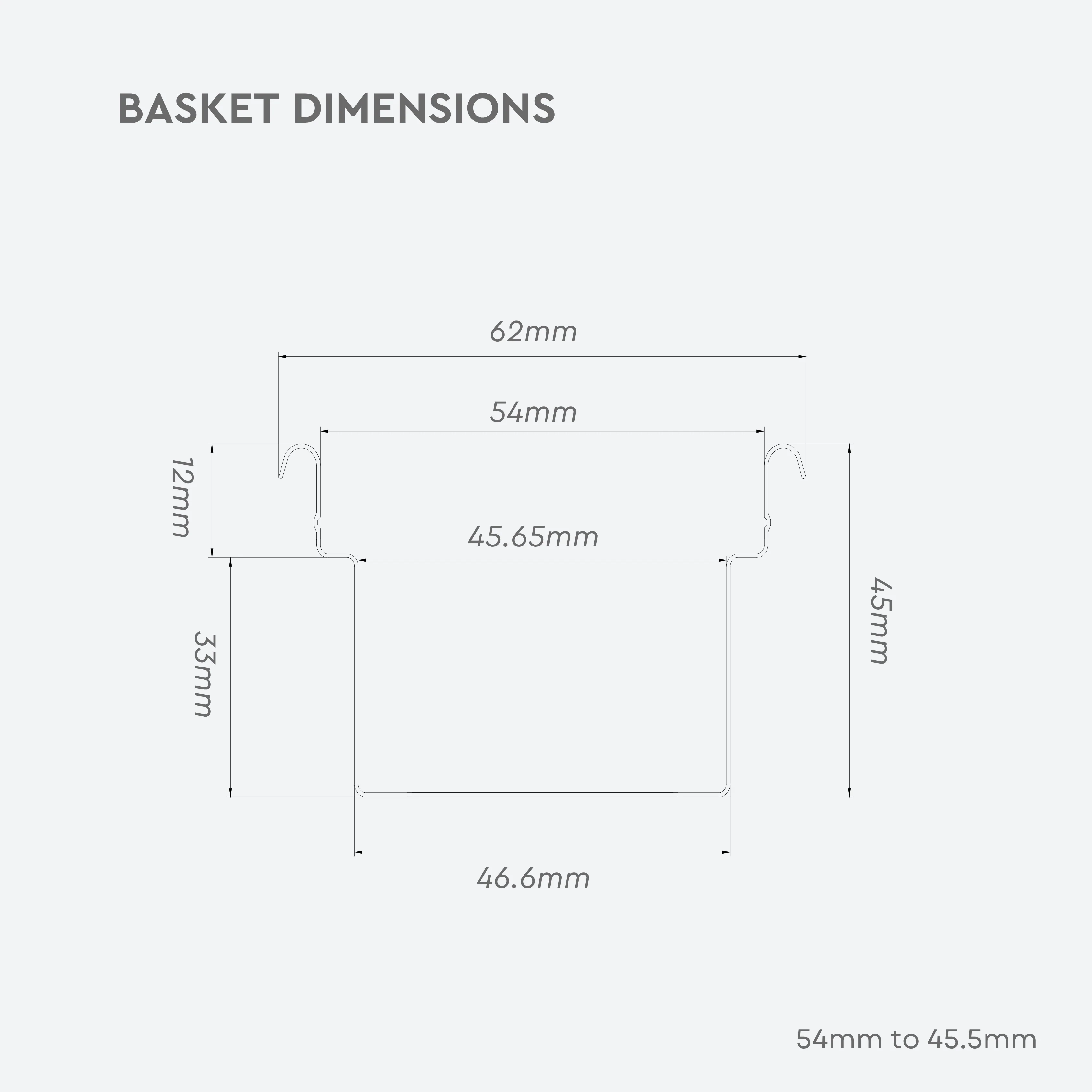Normcore Step-Down Basket - Optional Accessories - Image 4