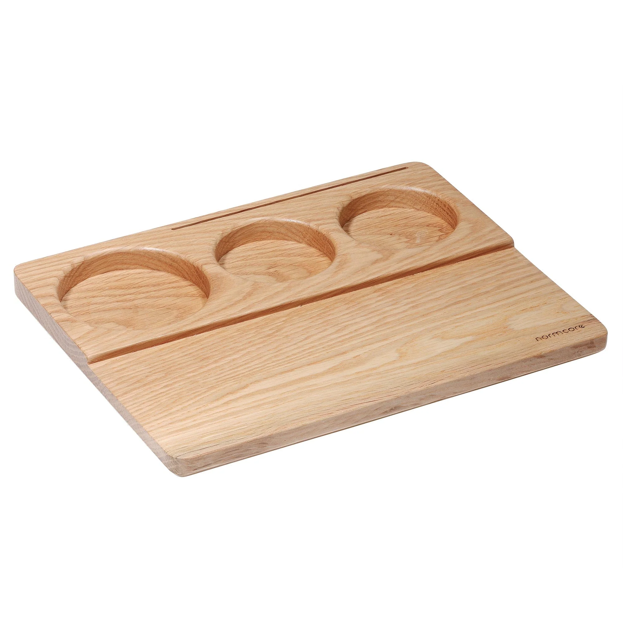 Normcore Wooden Espresso Tamping Station - Walnut / Oak - Image 9