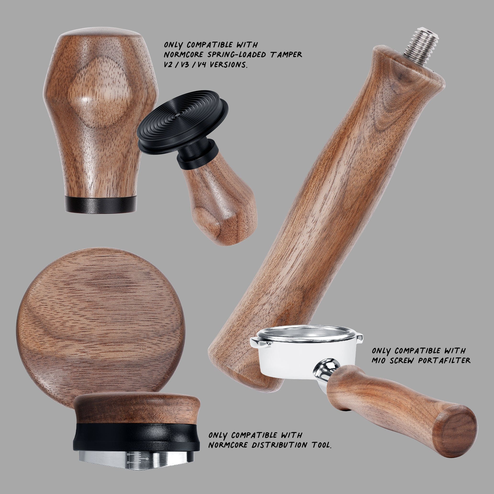 Normcore Walnut Distributor Handle